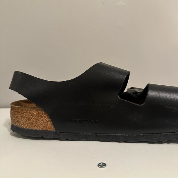 Birkenstock Black Sandals with Buckle Detail - Picture 2 of 3